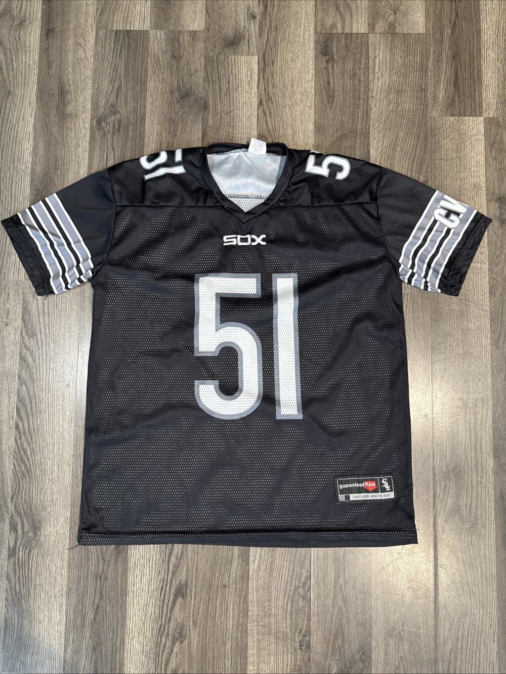 NEW Chicago White Sox FOOTBALL JERSEY SGA 8/24/24 Giveaway Size Medium BUTKUS